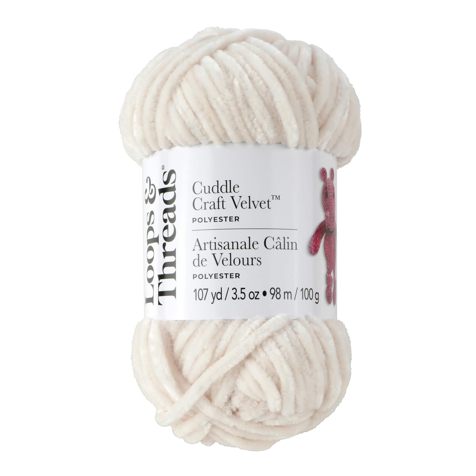 Cuddle Craft Velvet™ Yarn by Loops & Threads